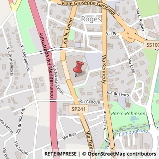 Mappa Via Kennedy, 6, 87036 Rende, Cosenza (Calabria)