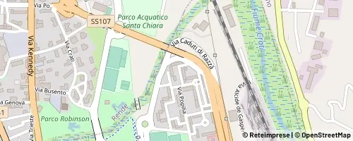 Mappa Cosenza
