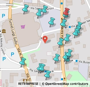 Mappa Via Martin Luther King, 87036 Rende CS, Italia (0.1655)