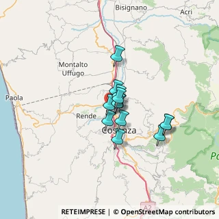 Mappa Via Campania, 87036 Quattromiglia CS, Italia (4.67)