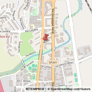 Mappa Via Gioacchino Rossini, 43, 87036 Rende, Cosenza (Calabria)