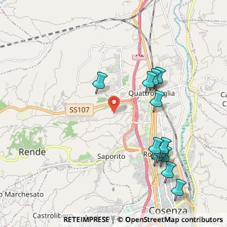 Mappa Contrada Maio, 87036 Rende CS, Italia (2.4975)