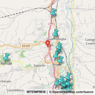 Mappa ^, 87036 Rende CS, Italia (3.49176)