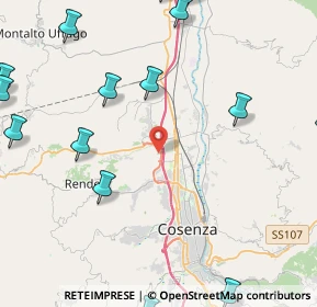 Mappa ^, 87036 Rende CS, Italia (6.954)