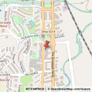 Mappa Via Gioacchino Rossini, 155D, 87036 Rende, Cosenza (Calabria)