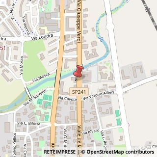 Mappa Via Giuseppe Verdi, 9, 87036 Rende, Cosenza (Calabria)