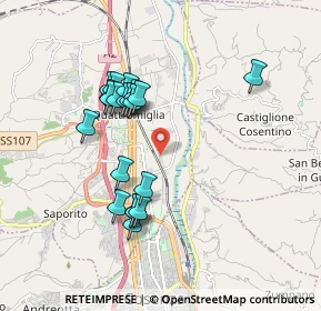 Mappa Contrada Santa Rosa, 87036 Rende CS, Italia (1.8245)