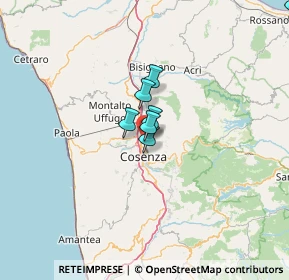 Mappa Contrada Santa Rosa, 87036 Rende CS, Italia (27.68091)