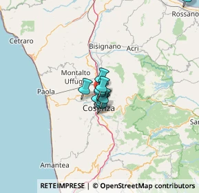 Mappa Contrada Santa Rosa, 87036 Rende CS, Italia (13.52)