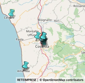 Mappa Contrada Santa Rosa, 87036 Rende CS, Italia (8.67)