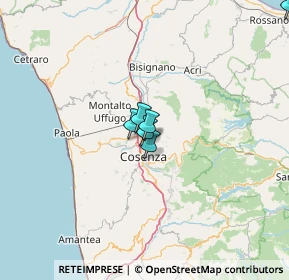 Mappa Contrada Santa Rosa, 87036 Rende CS, Italia (41.40545)