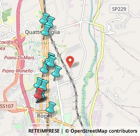 Mappa Contrada Santa Rosa, 87036 Rende CS, Italia (1.164)