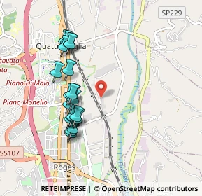 Mappa Contrada Santa Rosa, 87036 Rende CS, Italia (0.9745)