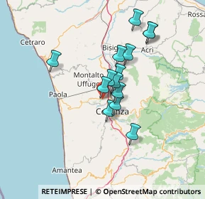 Mappa Contrada Piano Di, 87036 Rende CS, Italia (11.775)