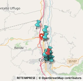 Mappa Via Atene, 87036 Quattromiglia CS, Italia (3.26714)