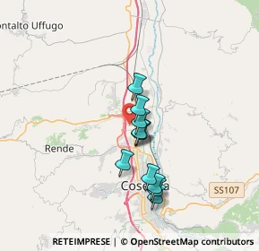 Mappa Via Atene, 87036 Quattromiglia CS, Italia (2.87818)