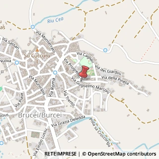 Mappa Via Leonardo da Vinci, 1, 09040 Burcei, Medio Campidano (Sardegna)