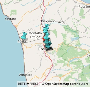 Mappa Via P. Mascagni, 87030 Rende CS, Italia (5.85909)