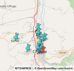 Mappa S.da Statale 19 delle Calabrie, 87036 Quattromiglia CS, Italia (2.99769)