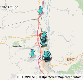 Mappa S.da Statale 19 delle Calabrie, 87036 Quattromiglia CS, Italia (2.90056)