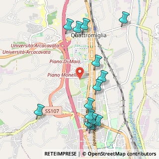 Mappa 87036 Quattromiglia CS, Italia (1.3)