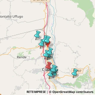 Mappa CRUC - Quartiere Nervoso, 87036 Rende CS, Italia (3.66214)