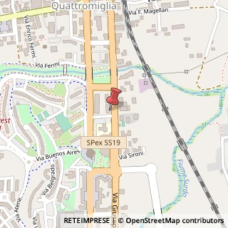 Mappa Via Giuseppe Verdi, 283, 87036 Rende, Cosenza (Calabria)
