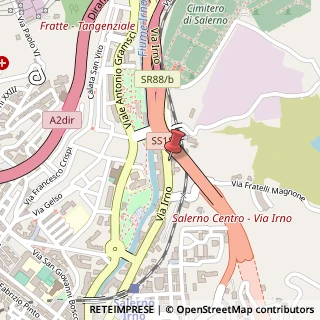 Mappa Via S. Alfonso M. De Liguori 2 E, 14, 84135 Salerno, Salerno (Campania)