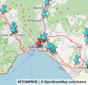 Mappa Via Sant'ALfonso Maria Dè Liguori, 84135 Salerno SA, Italia (5.4845)