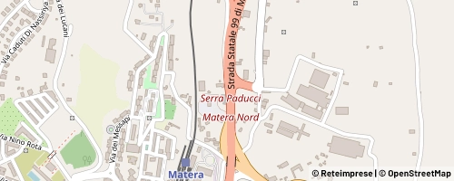 Mappa Matera
