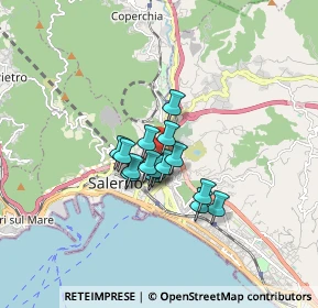 Mappa Via Giacinto Farina, 84126 Salerno SA, Italia (1.11625)