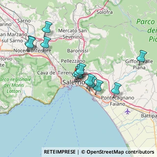 Mappa Via Francesco Crispi, 84100 Salerno SA, Italia (6.94538)