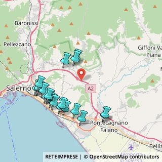 Mappa Via Trinità, 84090 San Mango Piemonte SA, Italia (4.535)