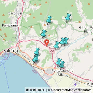Mappa Via Trinità, 84090 San Mango Piemonte SA, Italia (3.82545)