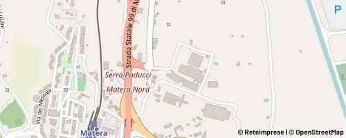 Mappa Matera