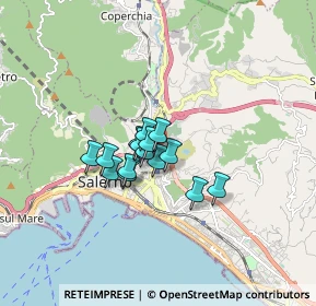 Mappa Via Giacomo Costa, 84126 Salerno SA, Italia (1.07)