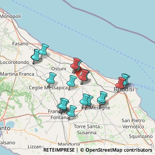 Mappa Contrada Maresca, 72012 Carovigno BR, Italia (15.473)