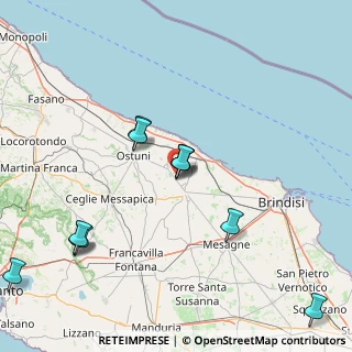 Mappa Contrada Maresca, 72012 Carovigno BR, Italia (18.98273)