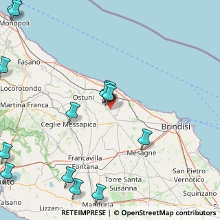 Mappa Contrada Maresca, 72012 Carovigno BR, Italia (25.18)