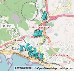 Mappa Via Maestro Petroncello, 84126 Salerno SA, Italia (0.98538)