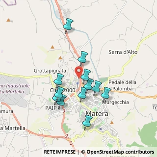 Mappa SS 99 per Altamura, 75100 Matera MT, Italia (1.71417)