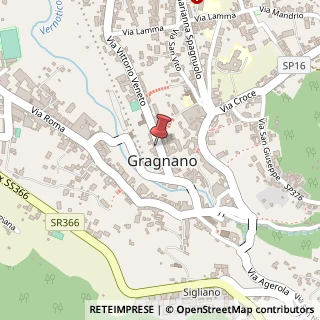Mappa Via Vittorio Veneto, 41, 80054 Gragnano, Napoli (Campania)