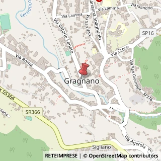 Mappa Via Vittorio Veneto, 19, 80054 Gragnano, Napoli (Campania)