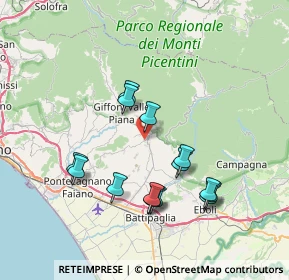 Mappa Via S. Marco, 84096 Montecorvino Rovella SA, Italia (7.65286)