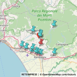 Mappa Via S. Marco, 84096 Montecorvino Rovella SA, Italia (6.67538)