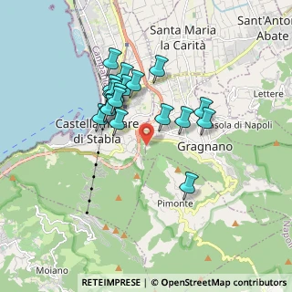 Mappa Via Vena della Fossa, 80054 Gragnano NA, Italia (1.62263)