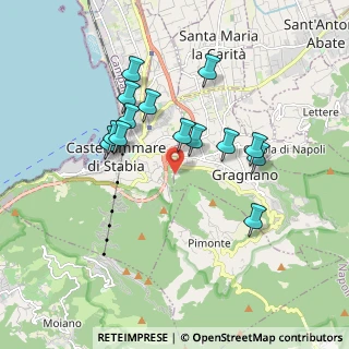 Mappa Via Vena della Fossa, 80054 Gragnano NA, Italia (1.77357)