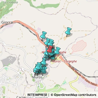 Mappa SS 131 Carlo Felice, 07030 Stazione di , Italia (0.7069)