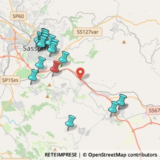 Mappa SS 131 Carlo Felice, 07030 Stazione di , Italia (5.353)
