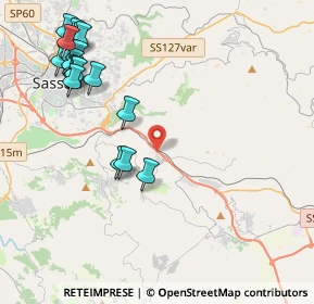 Mappa SS 131 Carlo Felice, 07030 Stazione di , Italia (5.435)